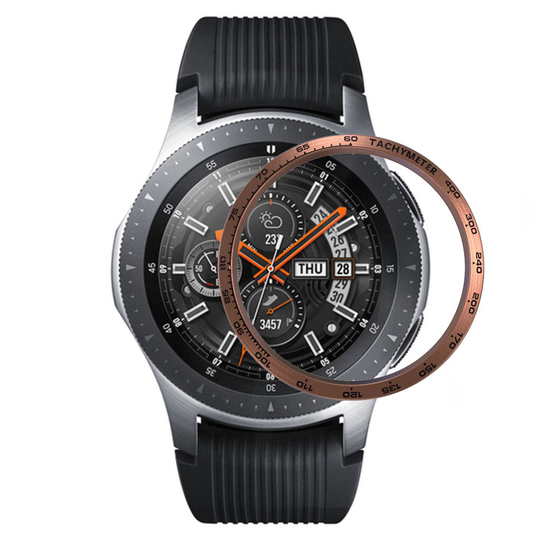 Samsung Galaxy Watch (46mm) durable stainless steel bezel - Gold