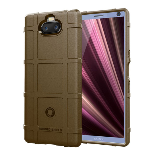 Sony Xperia 10 Plus anti-shock grid case - Brpwn