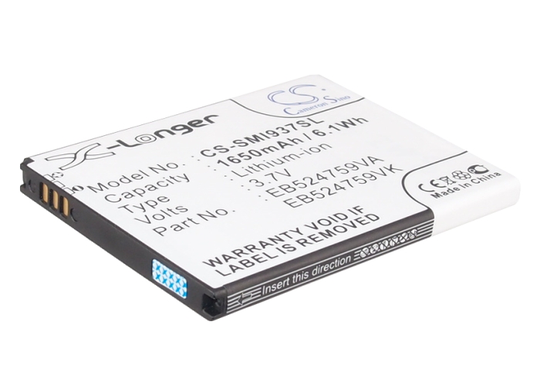 Samsung SGH-i937 akku 1650 mAh