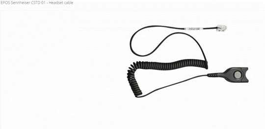 EPOS SENNHEISER CSTD 01 STANDARD BOTTOM CABLE: EASYDISCONNECT TO MODULAR PLUG_
