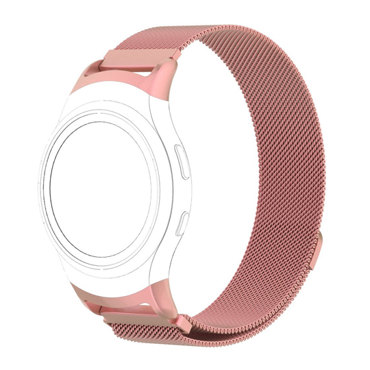 Samsung Gear Fit2 R360 tyylikäs ranneke - Rosekulta