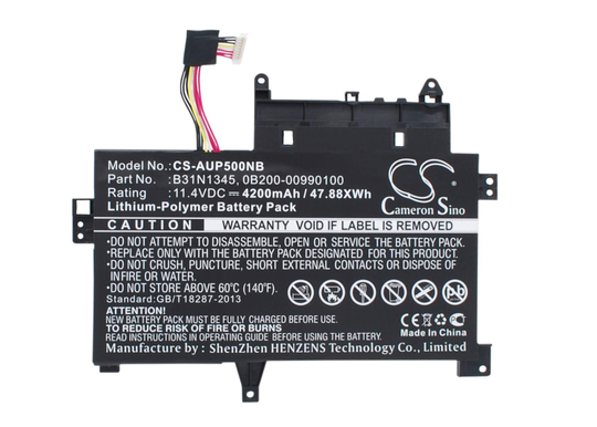 Asus Transformer Book Flip TP500LN Transformer Book Flip TP500LA Transformer Book Flip TP500LB akku 4200 mAh