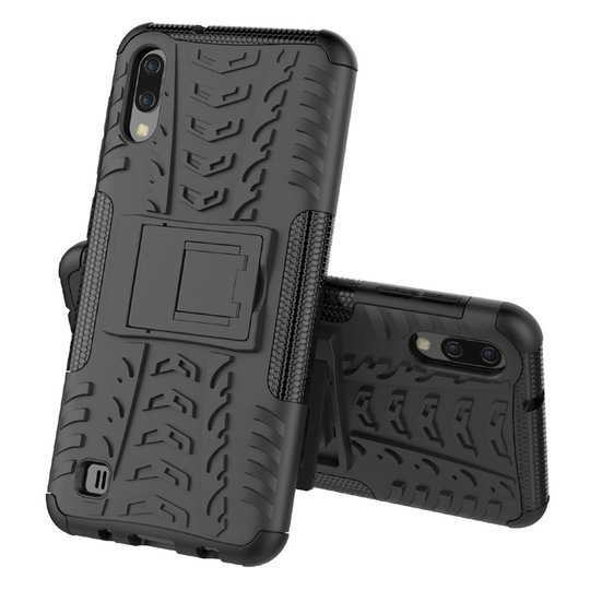 Offroad Samsung Galaxy A10 kuoret - Kaikki mustaa