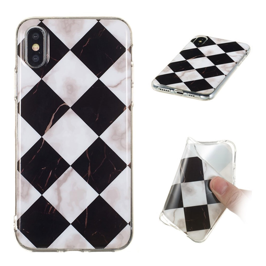 iPhone XS marmori kuosi Suojakotelo - Malli H