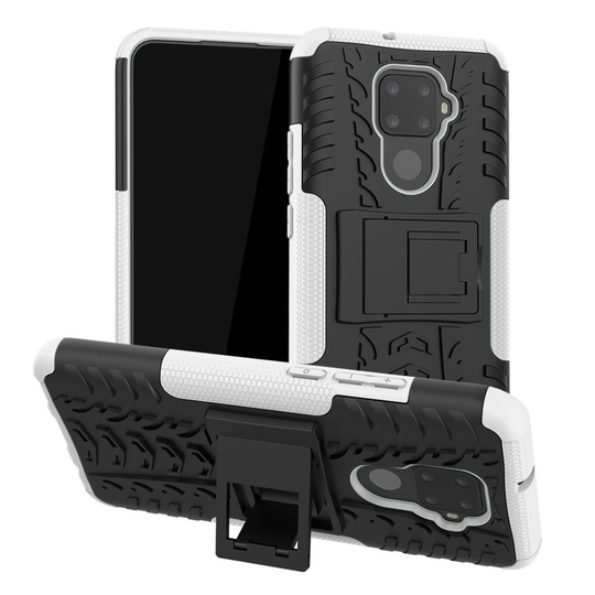 Offroad Huawei Mate 30 Lite kuoret - Musta / Valkoinen