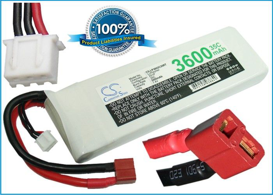 Li-Po akku 3600mAh 7 4V 35C