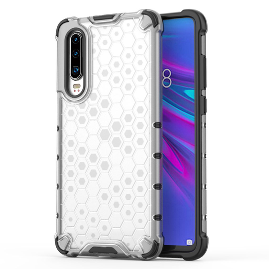 Bofink Honeycomb Huawei P30 kuoret - Valkoinen