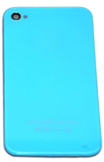 iPhone 4S Vaaleansininen takakansi