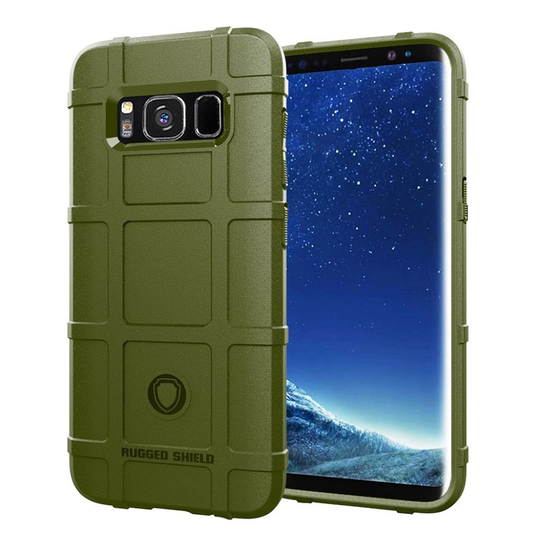 Rugged Shield Samsung Galaxy S8 kuoret - Vihreä