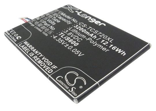 Alcatel One Touch Flash OT-6042 OT-6042D akku 3200mAh