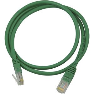 U/UTP Cat5e Laitekaapeli, 2m, 100MHz, Delta-sertifioitu, Vihreä