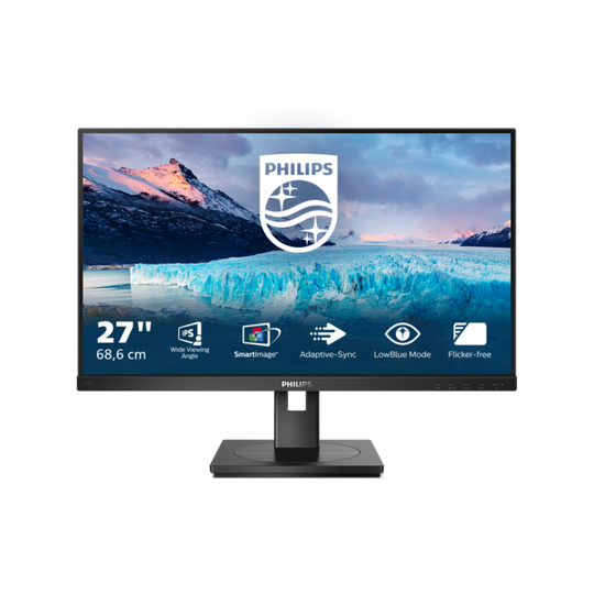 PHILIPS 272S1M 27" FHD IPS HAS DP/HDMI/DVI/VGA