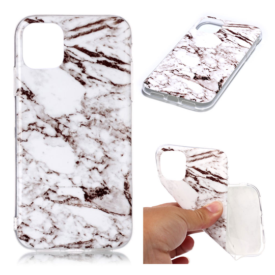 Marble iPhone 11 Pro kuoret - Harmaa marmori