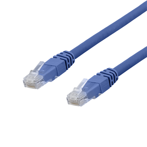 U/UTP Cat6a Laitekaapeli, 15m, 500MHz, Delta-sertifioitu, LSZH, Sininen