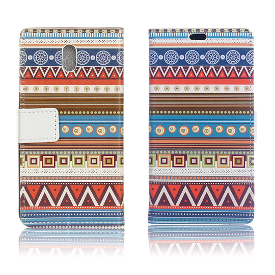 Samsung Galaxy J7 (2017) vintagetyylinen nahkakotelo - Heimojen heimo