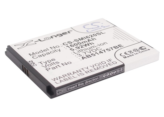 Samsung SGH-i620 SGH-i640 akku 1000 mAh