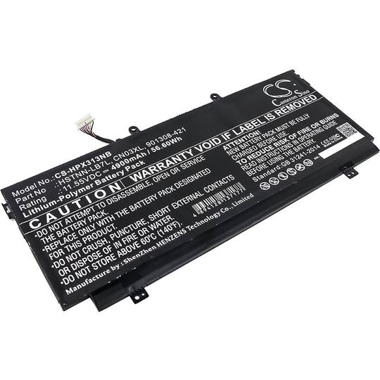 HP Spectre X360 13 akku 4900 mAh"
