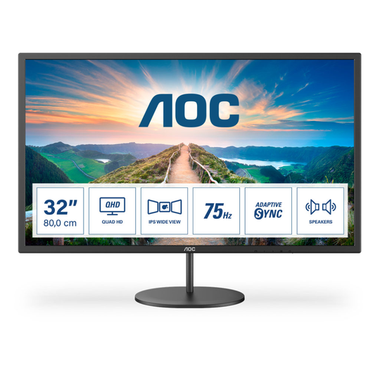 AOC Q32V4 32" QHD IPS DP/HDMI