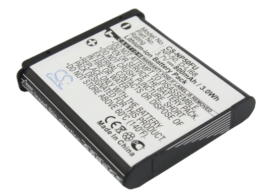 Fuji NP-50 yhteensopiva akku 800 mAh