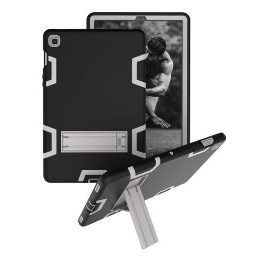 Samsung Galaxy Tab S5e shockproof hybrid case - Black / Silver