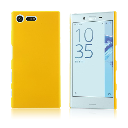 Sund Sony Xperia X Compact Kuminen Muovikuori - Keltainen