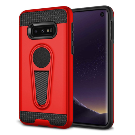 Samsung Galaxy S10e kestävä hybrid suojakotelo - Punainen