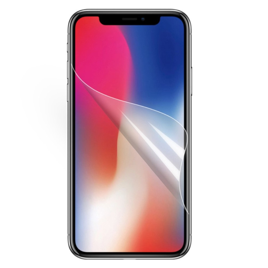 iPhone Xr matta pehmeä LCD näyttö suojakalvo - Transparentti
