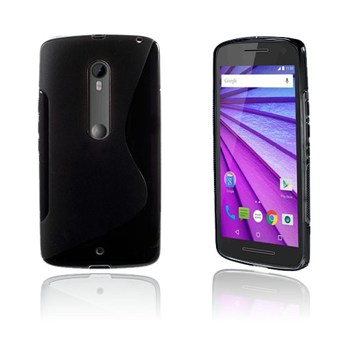 Lagerlöf Motorola Moto X Play Kuori - Musta