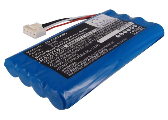 Fukuda CardiMax FCP-7101 Cardimax FX-7302 FX-7302 akku 4000mAh
