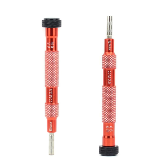 Universaali JIAFA JF-617 Philips Metalli Nonslip Kahva - Universaali iPhone 6s Punainen