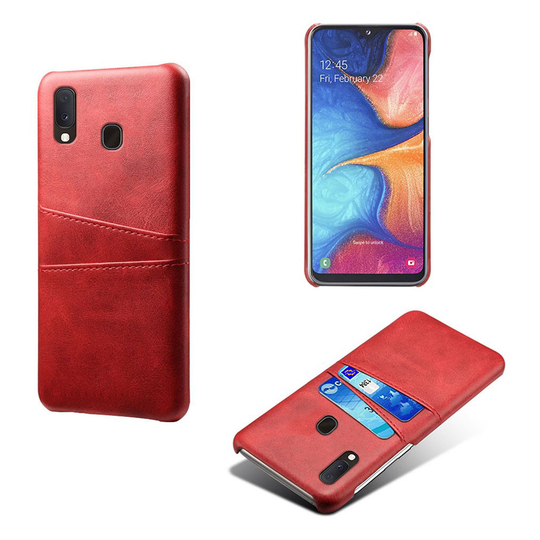 Dual Card Samsung Galaxy A20e kuoret - Punainen