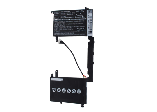 HP Split x2 13-R010dx 13.3 TPN-C118 TPN-C119 akku 4050 mAh