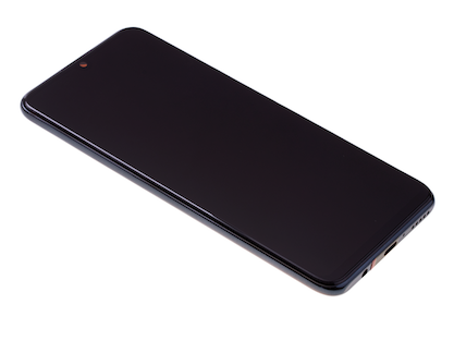 Huawei P30 Lite 48Mp Kosketuspaneeli + LCD + Akku rungolla - Musta (Alkuperäinen)