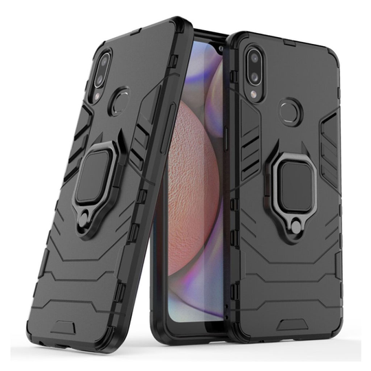 Ring Guard Samsung Galaxy A10s kuoret - Musta
