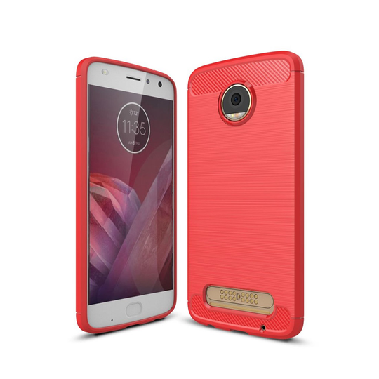 Motorola Moto Z2 Play eleganttinen suojakuori - Punainen
