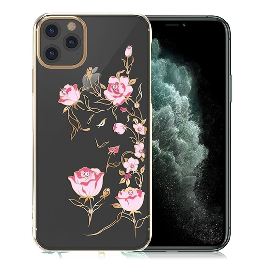 Kingxbar iPhone 11 Pro Max Fairy Rhinestone Case - Gold