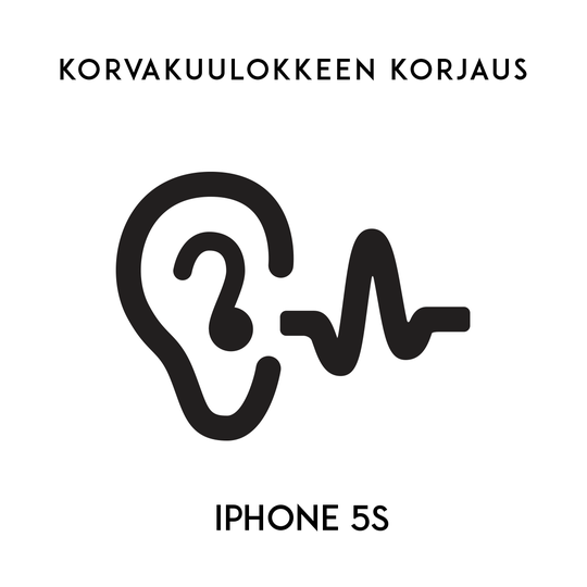 iPhone huolto - Apple iPhone 5S Korvakuulokkeen korjaus