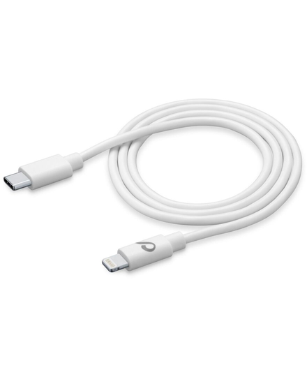 CELLULARLINE USB-C TO LIGHTNING 1M WHITE
