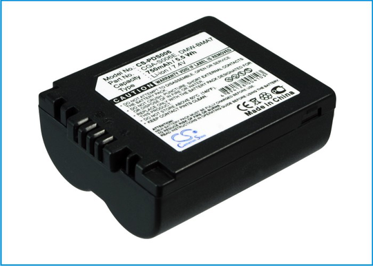 Panasonic CGA-S006 CGA-S006E CGA-S006E/ 1B CGR-S006 CGR-S006A/ 1B CGR-S006E CGR-S006E/ 1B DMW-BMA7 yhteensopiva akku 750 mAh
