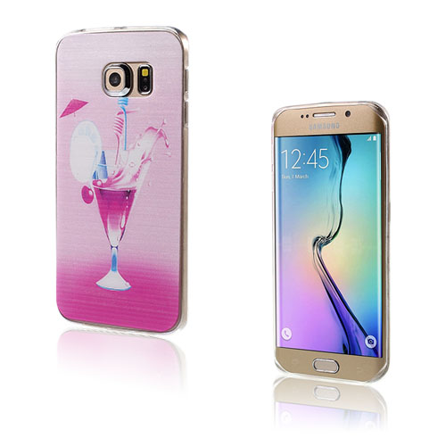 Westergaard Samsung Galaxy S6 Edge Kuori - Kuuma Pinkki Juoma