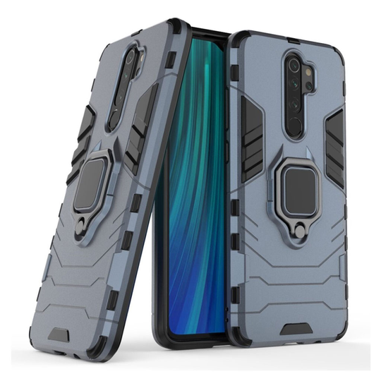 Ring Guard Xiaomi Redmi Note 8 Pro kuoret - Sininen