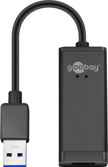 GOOBAY USB-A-RJ45 ADAPTERI: SUPPORT PXE BOOT (UEFI), WAKE-ON-LAN, MAC PASS THROUGH