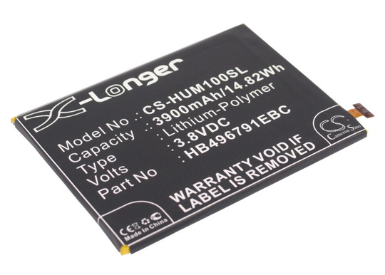 Huawei Ascend Mate MT1-U0 MT1-U06 Akku 3900mAh / 3.8V mAh