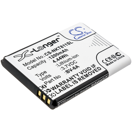 Nokia BV-6A Tarvikeakku 1200 mAh