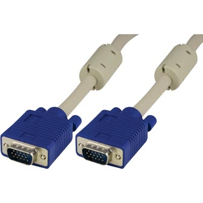 Monitorikaapeli RGB HD15 Uros - Uros, 1 M