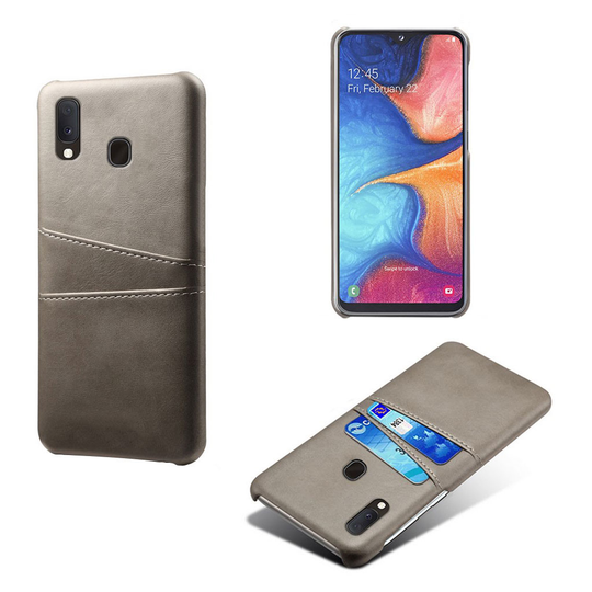 Dual Card Samsung Galaxy A20e kuoret - Harmaa