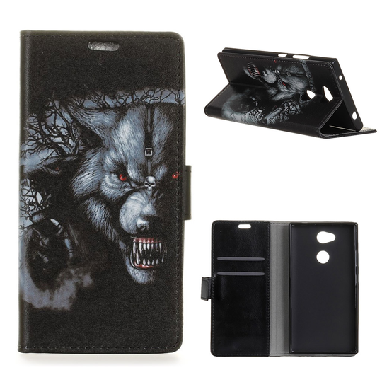 Sony Xperia L2 design suojakotelo - Hurja susi