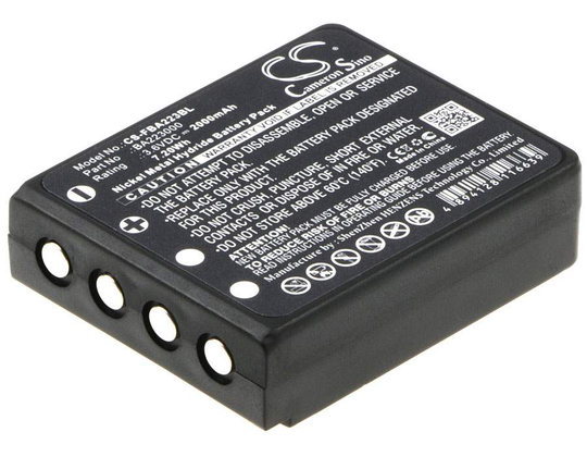 HBC Radiomatic Keynote Radiomatic Linus 4 Radiomatic Micron 4 akku 2000mAh