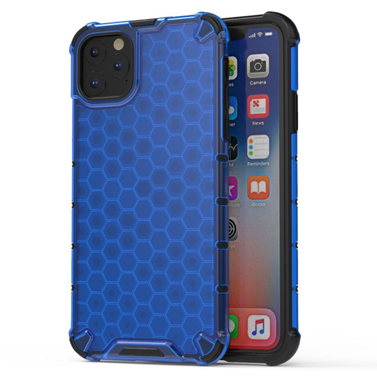 Bofink Honeycomb iPhone 11 kuoret - Sininen