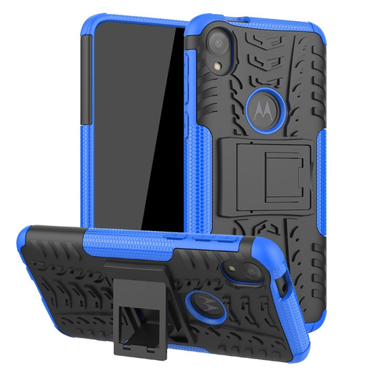 Offroad Motorola Moto E6 kuoret - Sininen